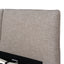 Fabric King Bed Frame - Stonish Beige