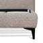 Fabric King Bed Frame - Stonish Beige