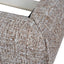 Fabric King Bed Frame - Stonish Beige