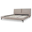 Fabric King Bed Frame - Stonish Beige