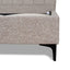 Fabric Queen Bed Frame - Stonish Beige