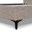 Fabric Queen Bed Frame - Stonish Beige