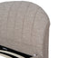 Fabric Queen Bed Frame - Stonish Beige