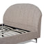 Fabric Queen Bed Frame - Stonish Beige