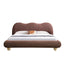 King Bed - Moss Brown