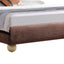 King Bed - Moss Brown