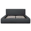 Queen Bed frame in Fossil Grey Fabric