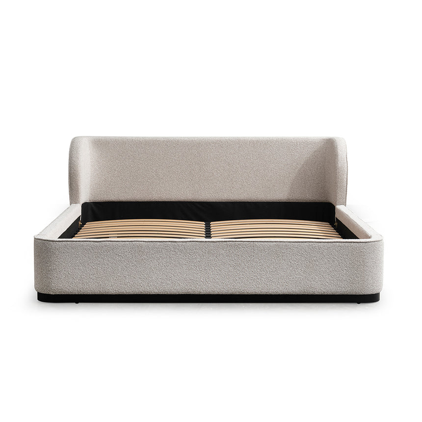 King Bed Frame - Clay Grey