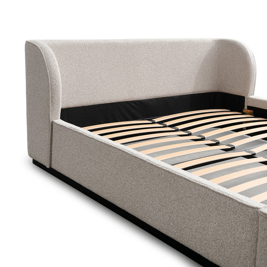 King Bed Frame - Clay Grey