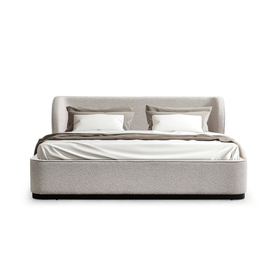 Queen Bed Frame - Clay Grey