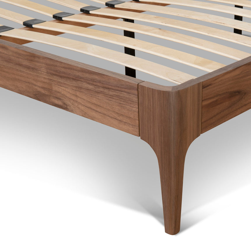 Queen Bed Frame - Walnut