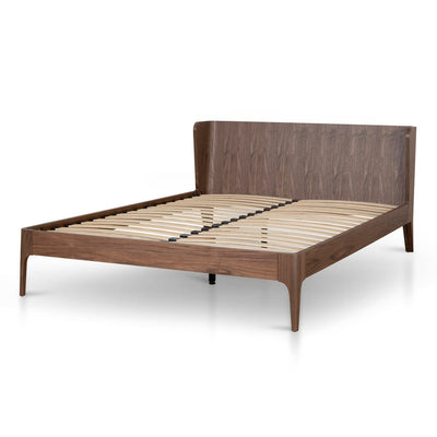 Queen Bed Frame - Walnut