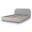 King Bed Frame - Storm Grey