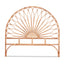 Artiss Bed Headboard Double Bedhead Rattan - MARI Pine