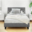 Artiss Bed Frame King Single Size Grey NEO