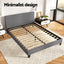 Artiss Bed Frame Queen Size Grey NEO