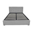 Artiss Bed Frame Queen Size Gas Lift Grey VILA
