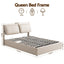 Queen Bed Frame Gas Lift Storage 3 Drawers Adjustable Headboard Platform Base