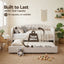Single Daybed Velvet Trundle Bed Frame Tufted Guest Bed