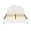 Bed Frame Gas Lift Strorage Beds Base Platform Boucle Fabric Queen ELLA