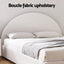 Bed Frame Gas Lift Strorage Beds Base Platform Boucle Fabric Queen ELLA
