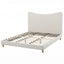 Artiss King Bed Frame with Boucle Headboard, Beige, 300kg Capacity