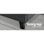 Bed Frame Double Size Charcoal TINO