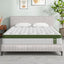 BedStory Queen Bed Frame with Mattress Set Platform Base Pocket Coil Linen Upholstered