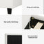 Single Bed Frame with Hybrid Mattress Set 30cm Medium Firm Platform Headboard Boucle Upholstered Pocket Coil for Pressure Relief