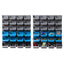 Giantz 48 Storage Bin Rack Wall Mounted Steel Board