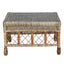 Plantation Lattice Ottoman