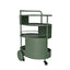63cm Bar Cart - Sage Green