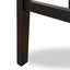 Black Bar Stool - Grey Seat