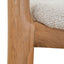 65cm Natural Bar Stool - Beige (Set of 2)