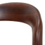 65cm Dark Brown Bar Stool - Beige (Set of 2)
