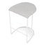65cm White Bar Stool - Clay Grey (Set of 2)