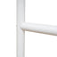 65cm White Bar Stool - Clay Grey (Set of 2)