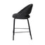 Black Bar Stool - Field Charcoal (Set of 2)