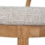 66cm Natural Bar Stool - Pale Beige