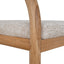 66cm Natural Bar Stool - Pale Beige