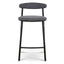 65cm Bar Stool - Slate Charcoal (Set of 2)