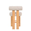 Natural Barstool - Pale Beige