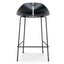 65cm Bar Stool - Full Black