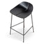 65cm Bar Stool - Full Black