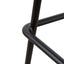 65cm Bar Stool - Full Black