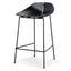 65cm Bar Stool - Full Black