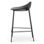 65cm Bar Stool - Full Black