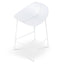 65cm Bar Stool - Full White