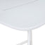 65cm Bar Stool - Full White