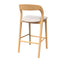 65cm Natural Bar Stool - Naxos Beige